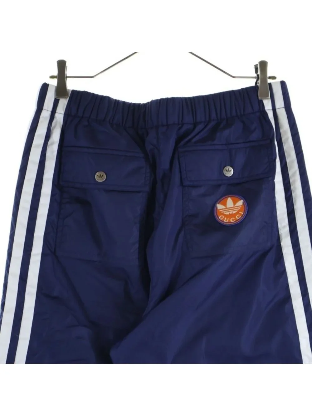 Gucci Adidas Track Pants Zalcq Sidestrive Nylon Navy